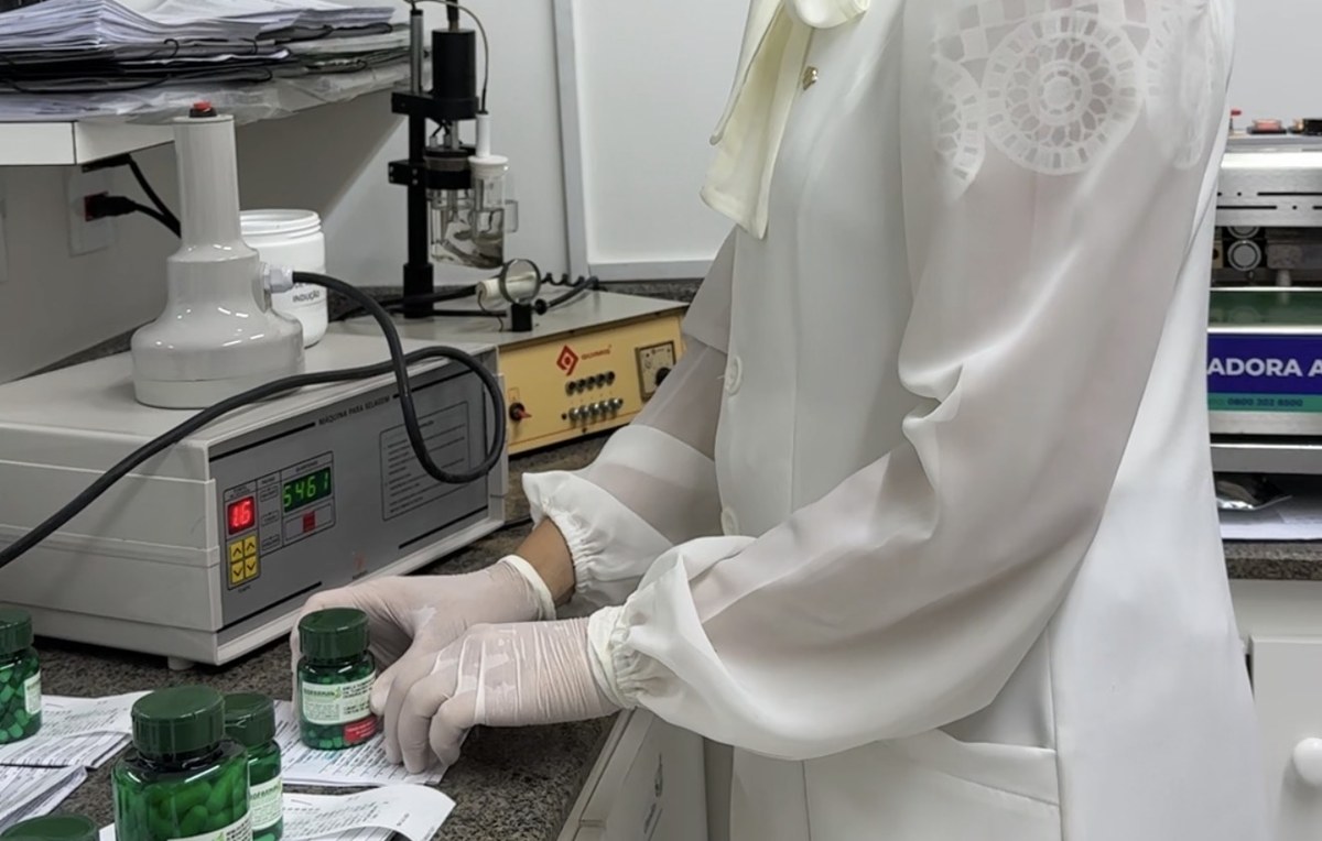 Laboratório de manipulação da Biofarma