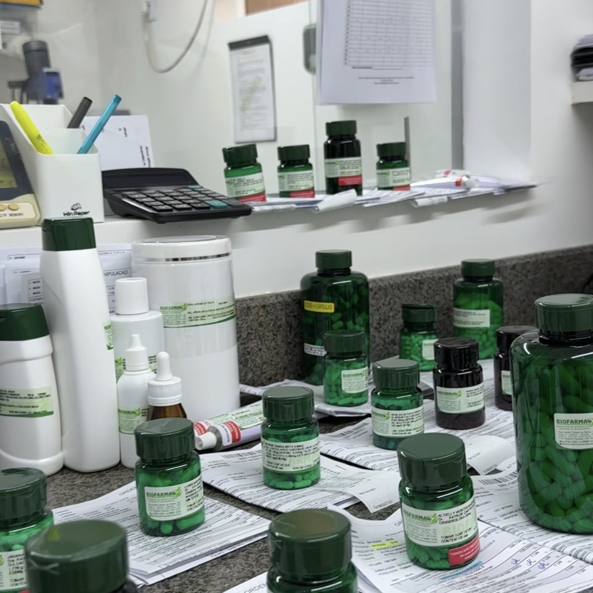 Fórmulas manipuladas da Biofarma