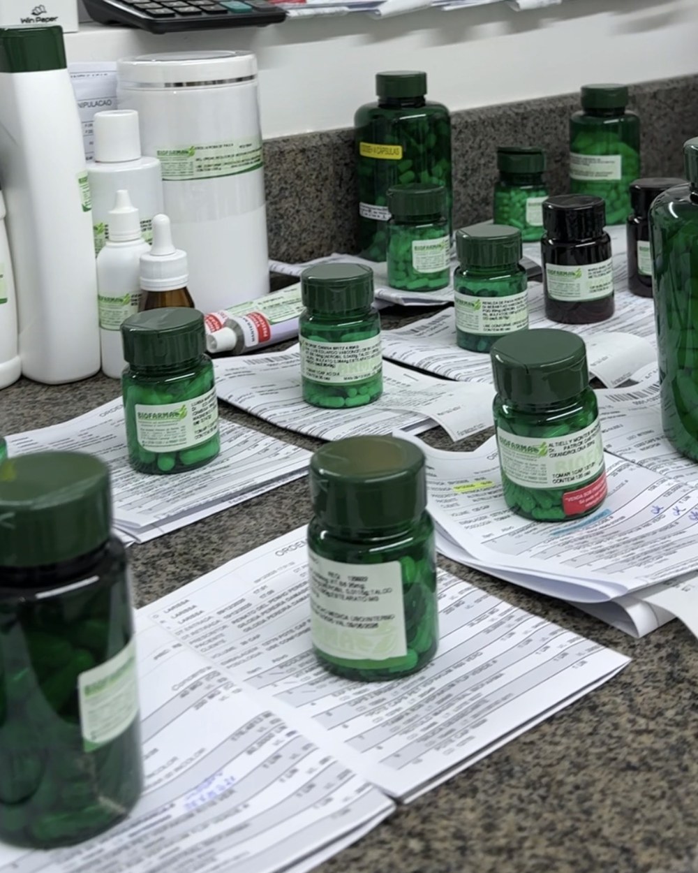 Fórmulas manipuladas prontas na Biofarma